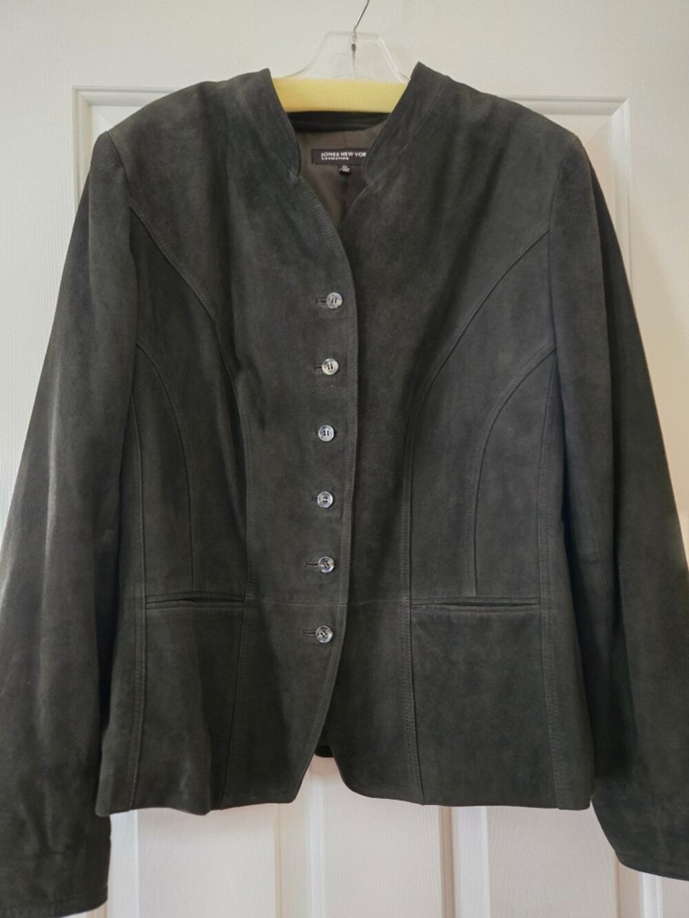 EUC Jones New York Suede Jacket - Genuine Leather - Size XL